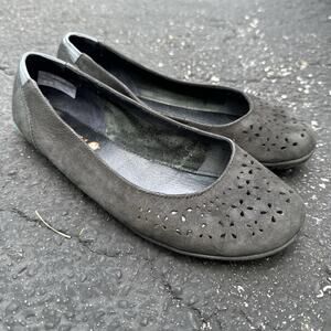 Merrell Ballet Flats Sz 8 Women’s Shoes Black Leather Classic 975